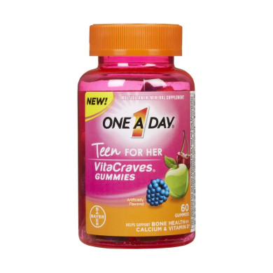 MS: 0603742 - Kẹo Dẻo Vitamin tổng hợp cho nữ dưới 18 tuổi